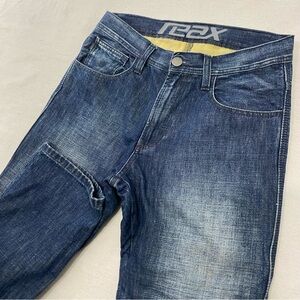 Reax 215 Jeans Mens 32x32 Blue Premium Protective Aramid Lined Motorcycle Pants